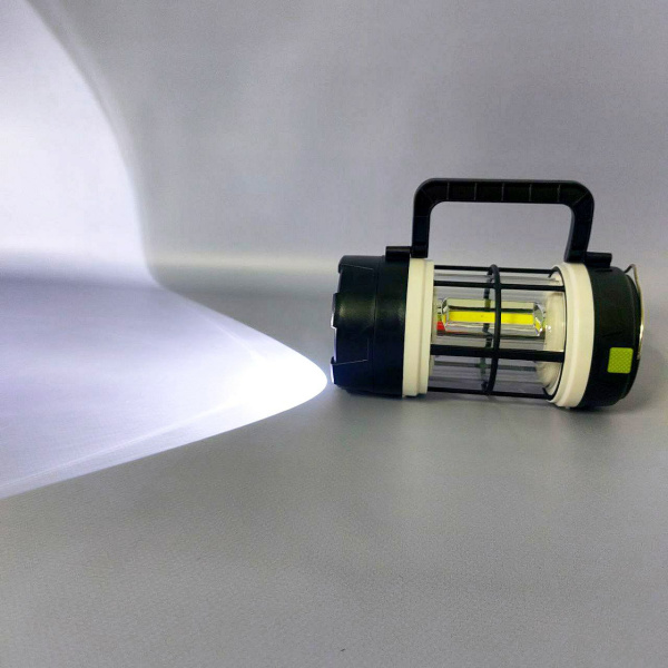 Кемпинговый фонарь-лампа Camping lantern F 910B (зарядка USB и солнечные батареи, 5 режимов работы, функция PowerBank) продажа и отгрузка коробками кор/60 шт